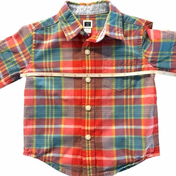 JANIE AND JACK - INFANT BOYS PLAID SHIRT - Picture 6 of 8